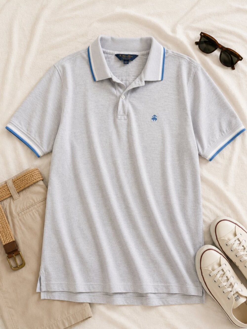Brooks Brothers Supima Cotton Polo Men’s Large Quiet Luxury Preppy Golf